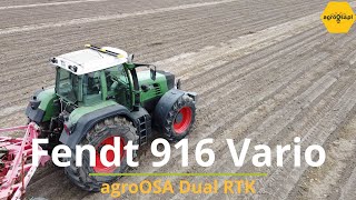 Polska nawigacja rolnicza na Fendt 916 Vario TMS [upl. by Athelstan]