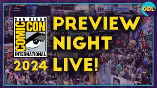 SDCC 2024 Preview Night LIVE [upl. by Akemed]