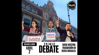 Primer Debate Presidencial  México 2024 [upl. by Llamaj609]