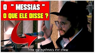 O MESSIAS FOI APRESENTADO EM ISRAEL verdade ou mentiraRabino O Yanukahizkiyahu ben davidmashiach [upl. by Gromme]