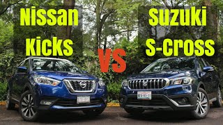 Comparativa  Suzuki S Cross vs Nissan Kicks  Motoren Mx [upl. by Bowra]