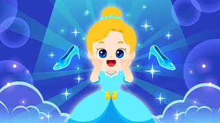 Cinderella 👠💎👸🏻  Nursery Rhymes  Princess Song  Kids Songs  Lotty Friends [upl. by Ayhay61]