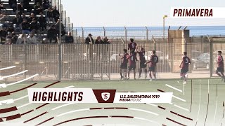 Campionato Primavera 20232024  Salernitana  Pisa 1  0 Highlights [upl. by Ahouh707]