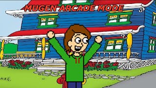 Mugen Arcade Mode with Boris Anderson [upl. by Dekeles89]