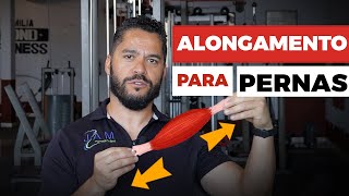 Alongamentos para todos os músculos das pernas [upl. by Hayikaz]