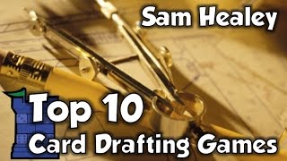 Top 10 Card Drafting Games  with Sam Healey [upl. by Artied323]