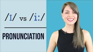 ɪ vs i  Learn English Pronunciation  Minimal Pairs Practice [upl. by Rosenberger]