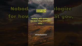 Nobody will apologize shorts fyp psychologyfacts motivation quotes [upl. by Lipski]