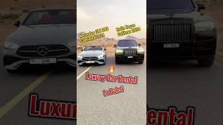 Luxury Car Rental in Dubai carrental rentacardubai luxurycars rollsroyce mercedes shortsvideo [upl. by Lia]