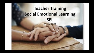 TEACHER TRAINING Social Emotional Learning Training 2022 socialemotionallearning socialskills [upl. by Bealle925]