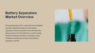 Battery Separators Market  Industry Data Analytics  IDA [upl. by Oslec]