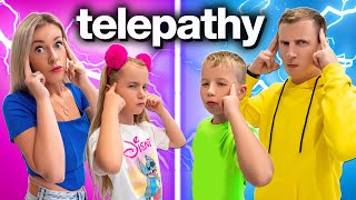 Telepathy Challenge  Gaby and Alex Family [upl. by Sommers111]