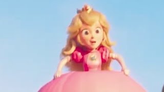 Princess Peachs Training Course in The Super Mario Bros Movie [upl. by Leanahtan807]