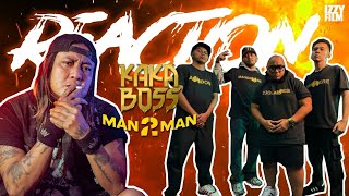 SAYKOJI  MAN 2 MAN ORIGINAL SOUNTRACK MOVIE KAKA BOS MV REACTION [upl. by Nytsirt]