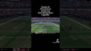 Double mug defense a gap blitz tips madden25 nfl blitz glitches glitch best [upl. by Aranahs]