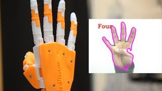 Robot Arm Arduino Tutorial  Gesture Controlled Part 1 [upl. by Drye]