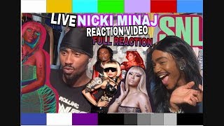 NICKI MINAJ FULL SNL PERFORMANCE REACTION VIDEO CHUN LI amp POKE IT OUT [upl. by Nnylrats]