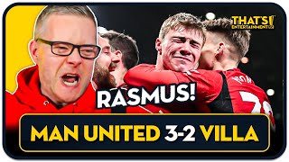 GOLDBRIDGE Best Bits  Man United 32 Aston Villa [upl. by Esra]