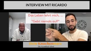 „Gebe niemals auf“  Interview mit Ricardo [upl. by Eittap795]