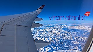 Virgin Atlantic Airbus A3501041  London Heathrow LHR to Los Angeles LAX [upl. by Nabi]