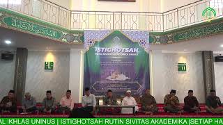 ISTIGHOSAH RUTIN SIVITAS AKADEMIKA UNINUS [upl. by Domph]