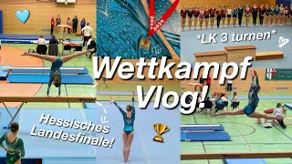 Turnen WETTKAMPF Kür Lk 3🩵Hessisches Landesfinale🏆 [upl. by Quinby]