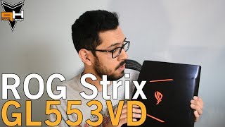 ASUS ROG Strix GL553VD ReseñaReview [upl. by Gurney]