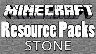 Minecraft  How to Make HD STONE Textures TextureResource Pack TUTORIAL 2 [upl. by Edualcnaej]