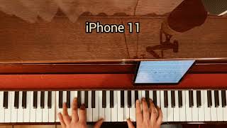 Upright Piano miking SE8 Zoom H8 Line Audio CM3 Iphone  no talking [upl. by Cordell968]