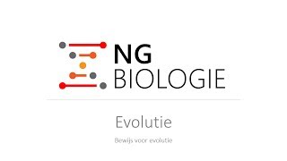 Evolutie  bewijs voor evolutie  HAVOVWO [upl. by Hyrup283]