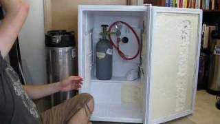 Converting a Magic Chef 44 cubic feet mini fridge into a KEGERATOR [upl. by Lemal640]