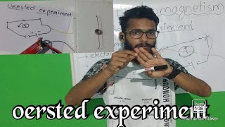 Oersted experiment class 10th in telugu  with concept [upl. by Anerhs268]