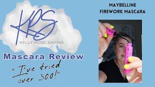 Maybelline Firework Mascara Review [upl. by Laertnom240]