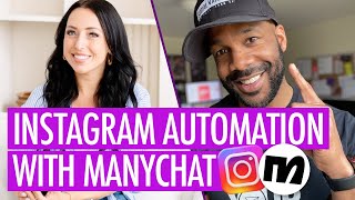 BEST Ways How To Use ManyChat Instagram DM Automation [upl. by Aliet307]