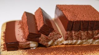 Chocolate Mousse Cake  Eggless amp Without Oven  Yummy [upl. by Shannan]