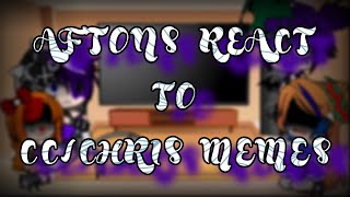 Aftons react to CCChris Afton memes  Gacha Club  pt2 [upl. by Mar]