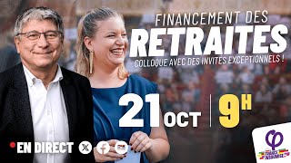 🔴 Colloque Financement des retraites [upl. by Thetis]