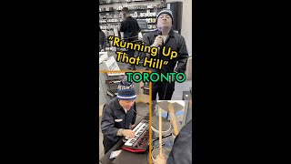 Spookey Ruben  I recorded quotRunning Up That Hillquot at Long amp McQuade Toronto WAIT TILL THE END [upl. by Skippy320]