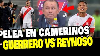 PAOLO GUERRERO CASI SE VA A LAS MANOS CON JUAN REYNOSO POR OLIVER SONNE [upl. by Karalynn]