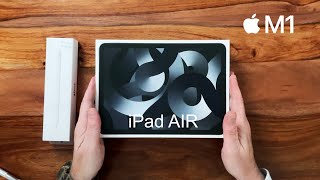 iPad Air 5 M1  Apple Pencil  Therapeutic Unboxing [upl. by Kenway482]