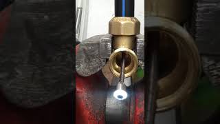 minCord  Test Run in a Water Pipe using a 13mm Camera Head in a 90° Bend [upl. by Aivull]