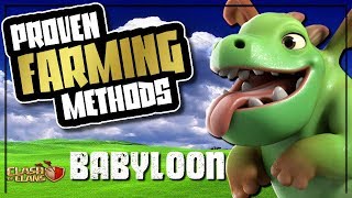 BABYLOON  TH9 FARMING STRATEGY  PROVEN FARMING METHODS  Clash of Clans [upl. by Yerfej]