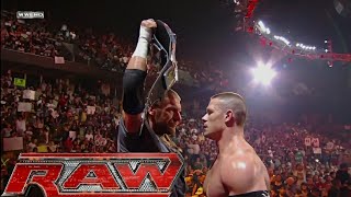 Triple H amp John Cena FaceToFace RAW Jun 022008 [upl. by Kuo290]