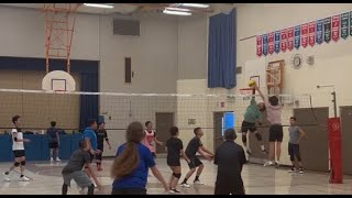 Toronto Volleyball Drop In October 5th  Game 8 [upl. by Nylidnam]