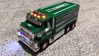 2023 Hess Truck Unboxing and Review Light and Sound Demonstration [upl. by Tteltrab]