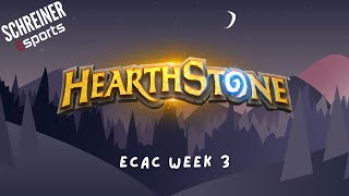 ECAC Hearthstone week 3 [upl. by Idieh]