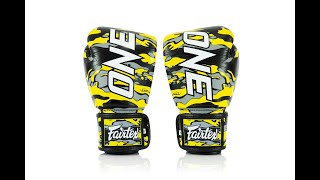 Fairtex ONE FC X SBTG Boxing Gloves  REVIEW [upl. by Drofniw]