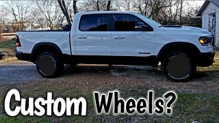 2019 Ram Rebel Custom Wheels [upl. by Aslehc833]