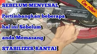 AKIBAT PASANG STABILIZER RANTAI MOTOR [upl. by Sikras]