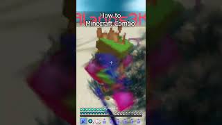 How to combo minecraft shorts pvp [upl. by Eetsirhc]